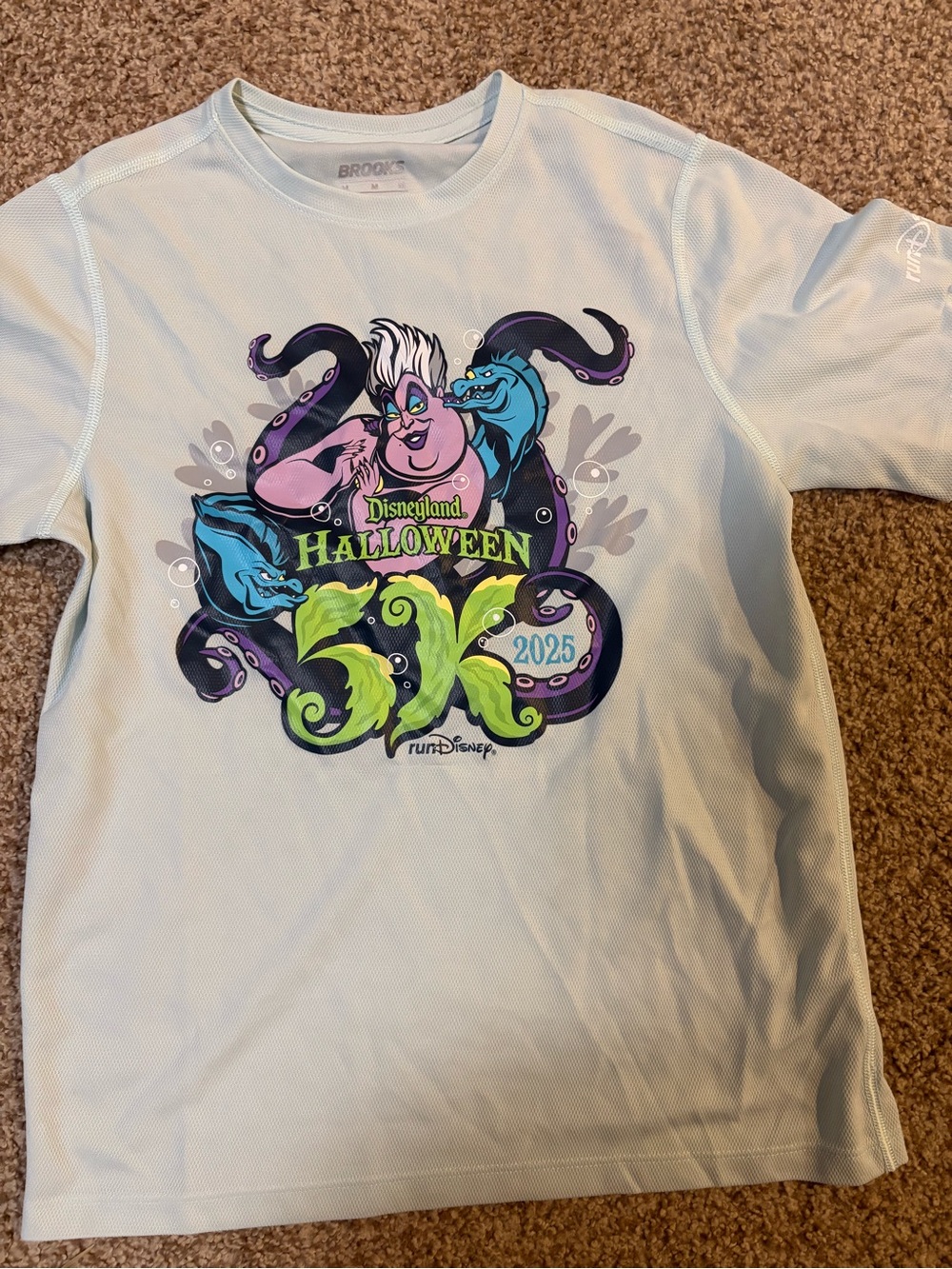 Disneyland Kids 5k Ursula Halloween Graphic Tee